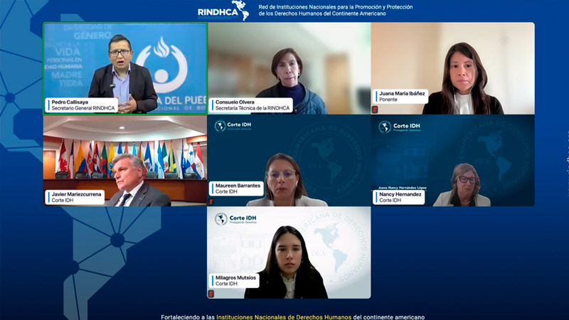 Se inauguró el Diplomado sobre la Jurisprudencia de la Corte Interamericana de Derechos Humanos para INDH