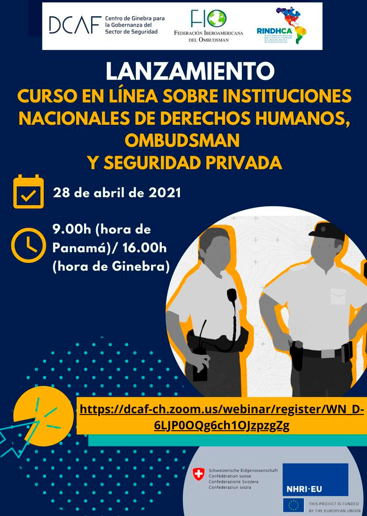 curso indh seguridad privada rindhca